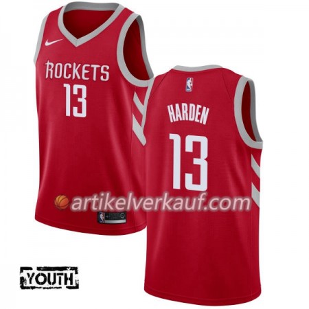 NBA Houston Rockets Trikot James Harden 13 Nike 2017-18 Rot Swingman - Kinder